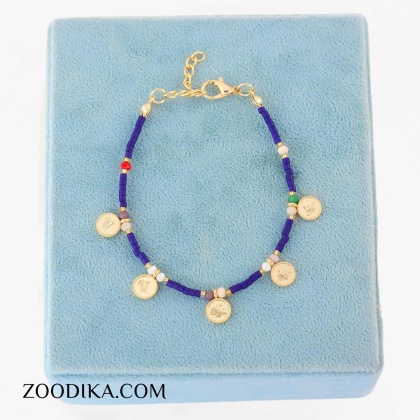 دستبند مهره ای جدید سکه ای