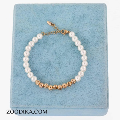 دستبند ژوپینگ گوی و مروارید شیک