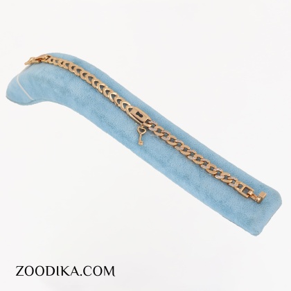 دستبند کارتیه بدل ژوپینگ نگین دار مدل قفل و کلید