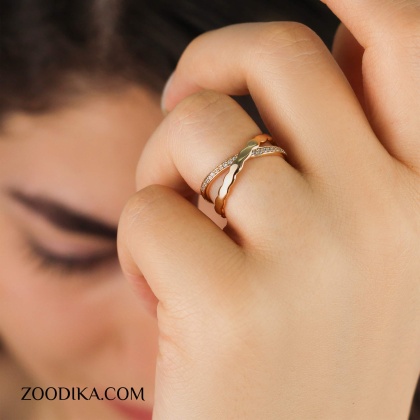 حلقه زنانه ژوپینگ مدل آنیسا کد AAE-165