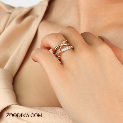انگشتر زنانه ژوپینگ مدل تیارا کد AAE-232