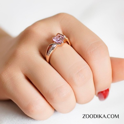 انگشتر سولیتر زنانه ژوپینگ کد AAE-352