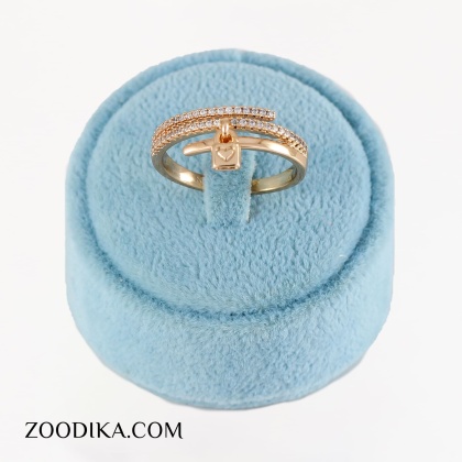 انگشتر زنانه ژوپینگ مدل قلب کد AAE-400