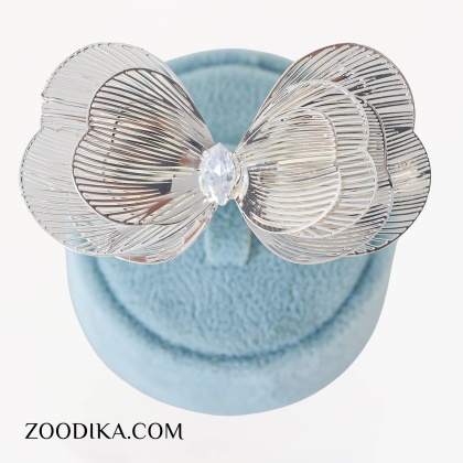 انگشتر توری مدل گل دخترانه فشن