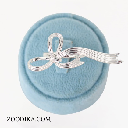 انگشتر دخترانه پاپیونی فری سایز