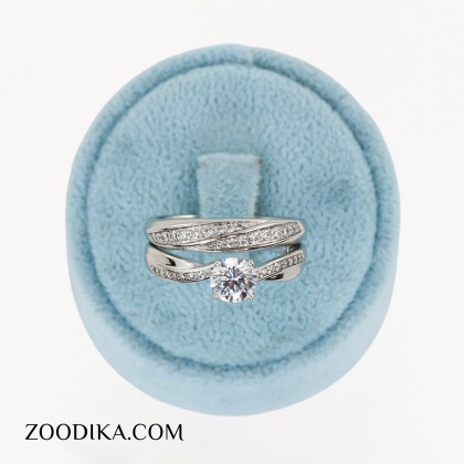 ست حلقه و پشت حلقه زنانه ژوپینگ خفن