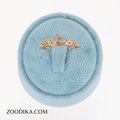 انگشتر بدل دخترانه مدل تاج خفن ژوپینگ