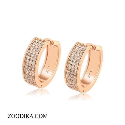 گوشواره جلقه ای زنانه ژوپینگ کد C243