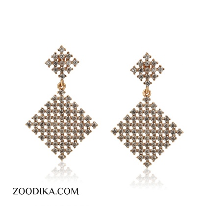 گوشواره میخی زنانه مدل مربع کد C73