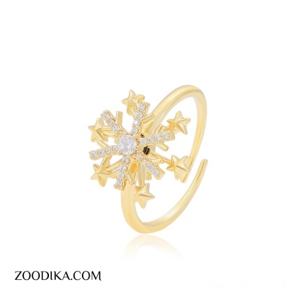 انگشتر زنانه ژوپینگ کد E65