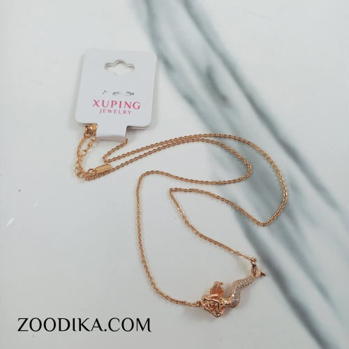 گردنبند زنانه ژوپینگ مدل پری دریایی کد AAB-78