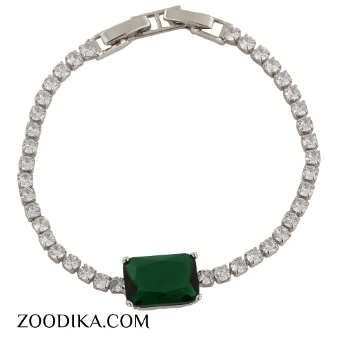 دستبند زنانه جواهری استیل کد AAD-228