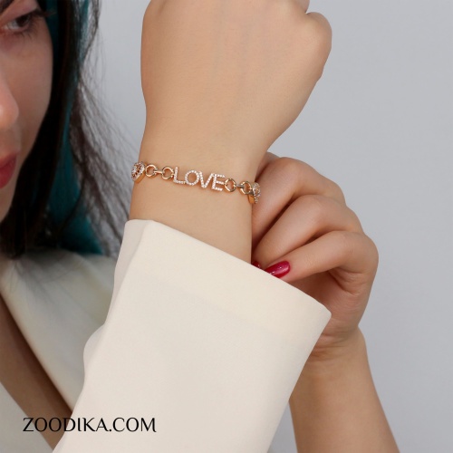 دستبند زنانه ژوپینگ مدل قلب کد AAD-262