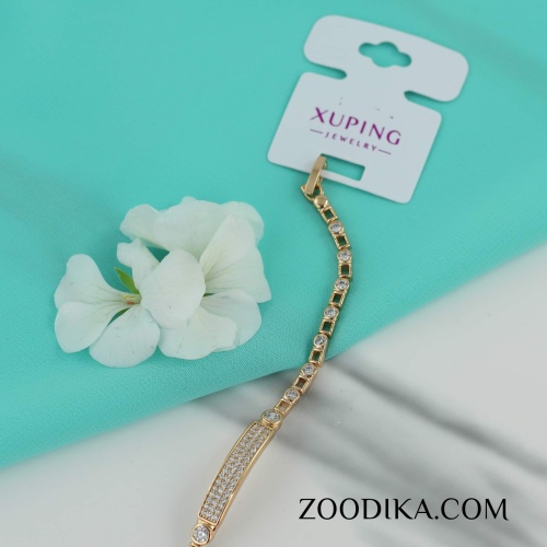 دستبند زنانه ژوپینگ نگین دار کد AAD-279