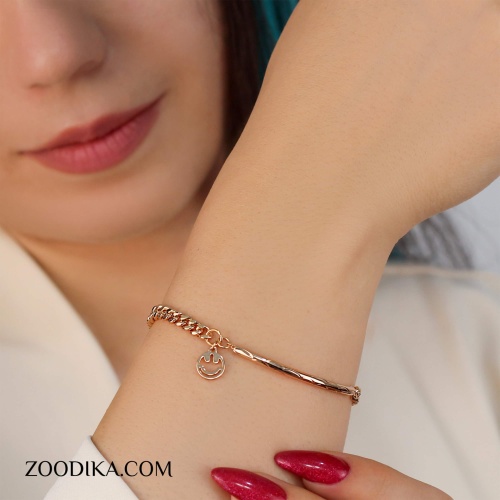 دستبند زنانه زنجیری ژوپینگ طرح کارتیه کد AAD-280