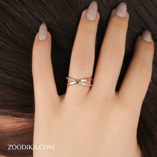 انگشتر زنانه ژوپینگ مدل آنیسا کد AAE-165