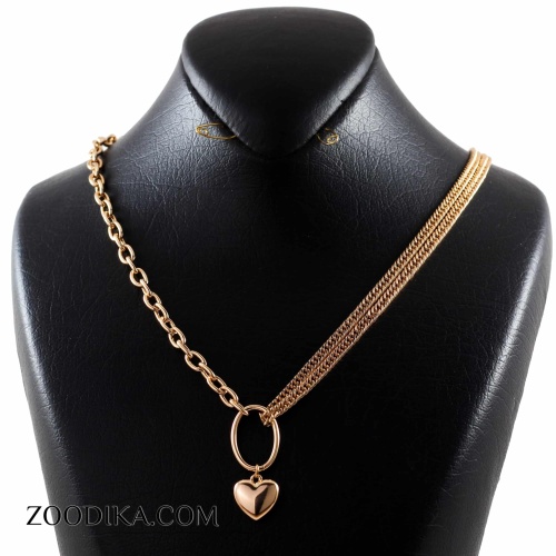 گردنبند زنانه ژوپینگ مدل لاو کد AAB-96
