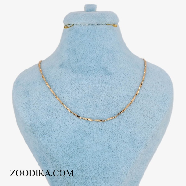 زنجیر بدل ژوپینگ خفن رنگ ثابت طلایی