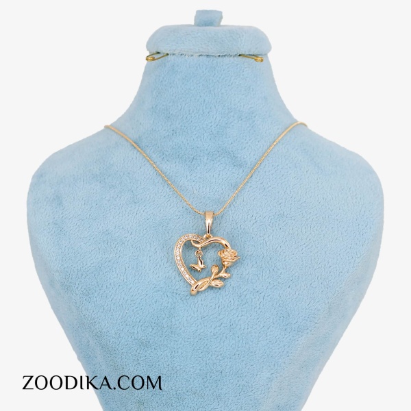 گردنبند ژوپینگ دخترانه قلبی خفن ضد حساسیت