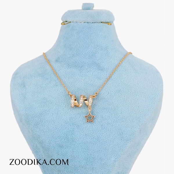 گردنبند دخترانه پیچ پیچی ژوپینگ