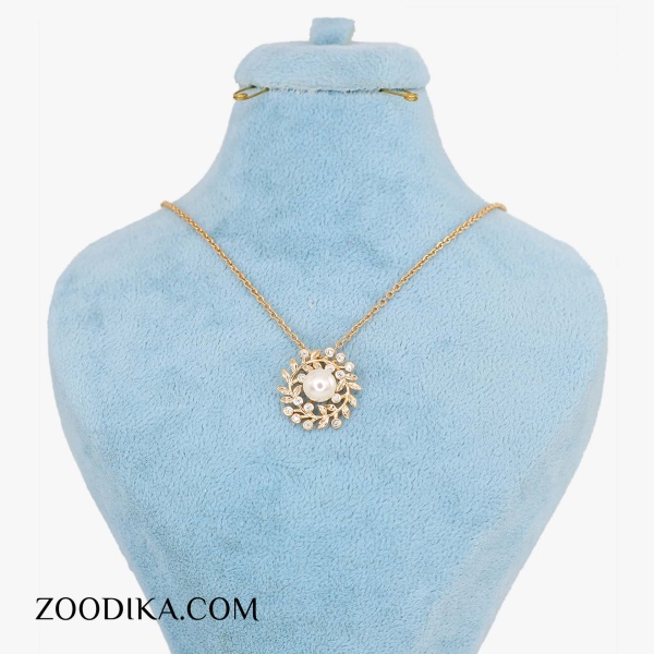 گردنبند دخترانه ژوپینگ مرواریدی