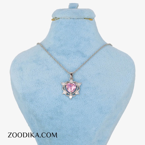 گردنبند استیل دخترانه قلبی