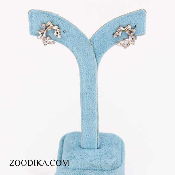 گوشواره آویزی ژوپینگ طلایی