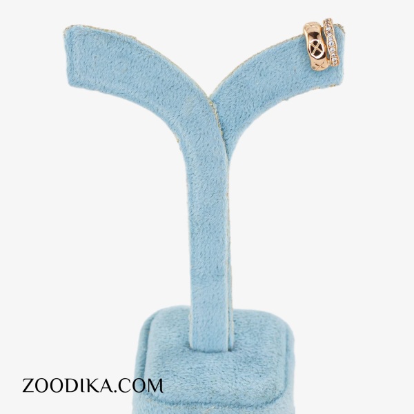 گوشواره ایرکاف ژوپینگ مدل مروارید با آویز قلب