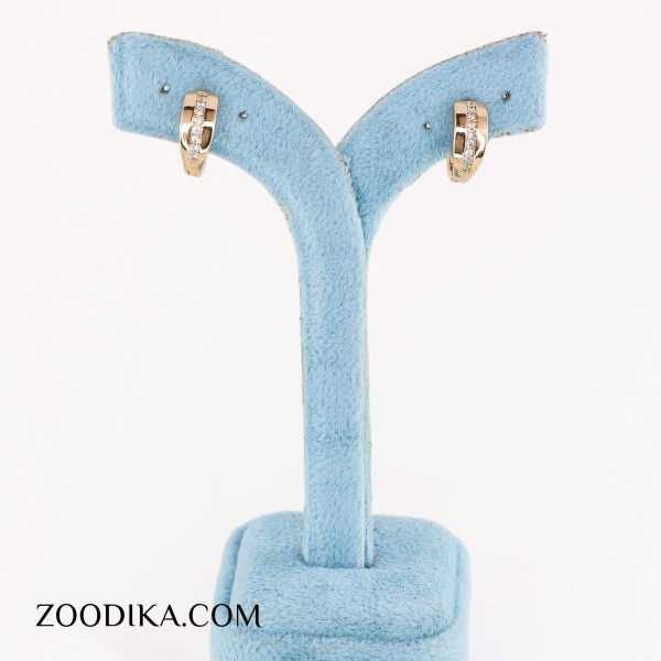 گوشواره حلقه ای استیل طرح قلب مینیمال