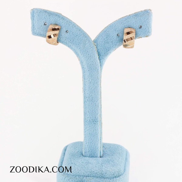 گوشواره حلقه ای استیل مدل گرد مینیمال 