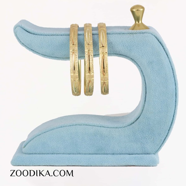 النگو زنانه طرح طلا مدل ماهی بسته سه عددی کد AAD-220