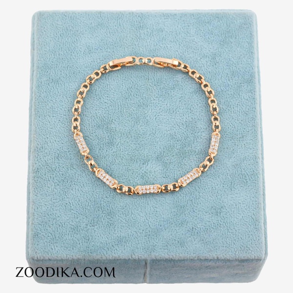 دستبند طرح جواهری زنانه ژوپینگ AAD-257