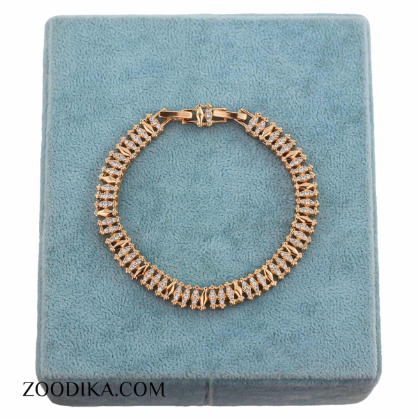 دستبند پله ای نگین دار ژوپینگ AAD-282