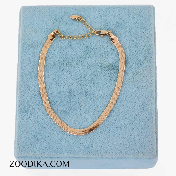 دستبند هرینگبون ژوپینگ طلایی