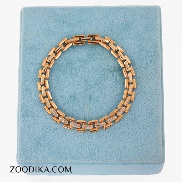 دستبند ژوپینگ نگین دار خفن