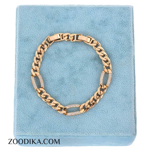 دستبند ژوپینگ کارتیه نگین دار براق شیک دستبند ژوپینگ کارتیه نگین دار براق شیک