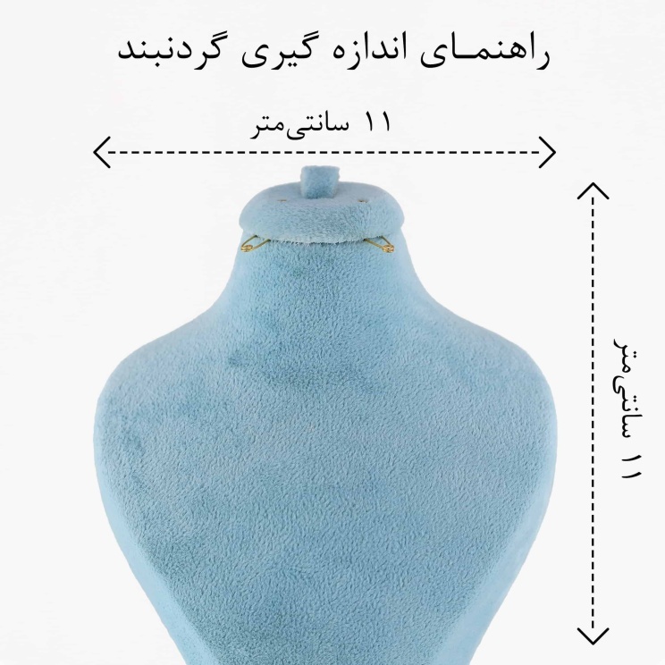 گردنبند دخترانه استیل مدل قلب و ماه طلایی
