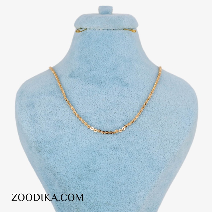 زنجیر ژوپینگ زنانه خفن طلایی رنگ ثابت