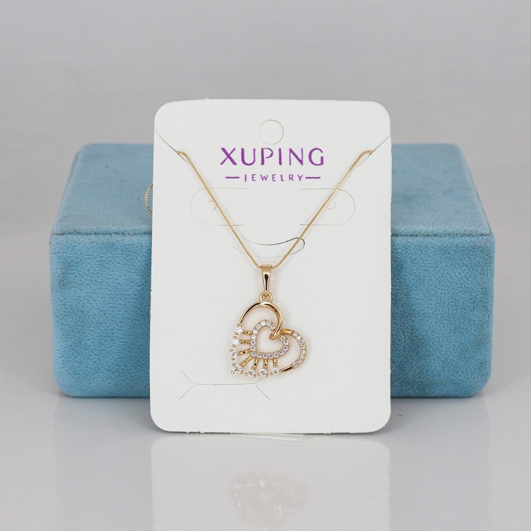 گردنبند ژوپینگ دخترانه قلبی خفن ضد حساسیت