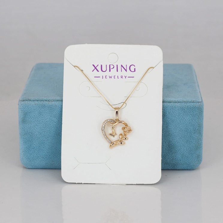 گردنبند ژوپینگ دخترانه قلبی خفن ضد حساسیت