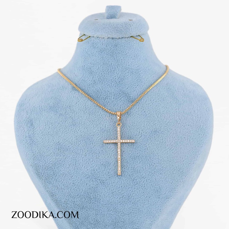 گردنبند دخترانه ژوپینگ مدل صلیب