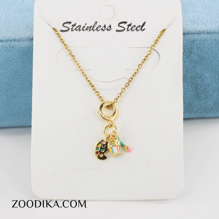گردنبند استیل مدل چارمی مسافرت