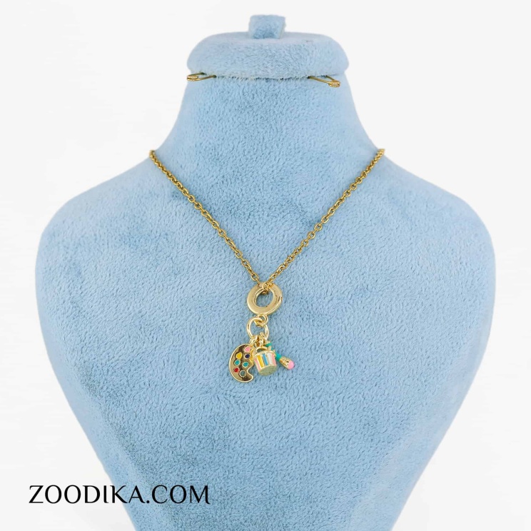 گردنبند استیل مدل چارمی مسافرت