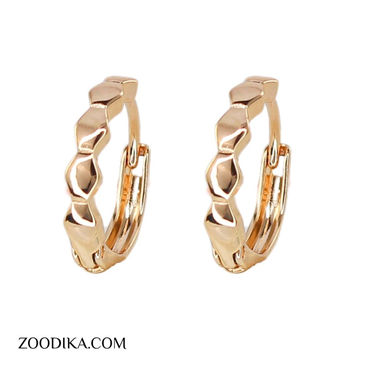 گوشواره حلقه ای ریز ژوپینگ جدید