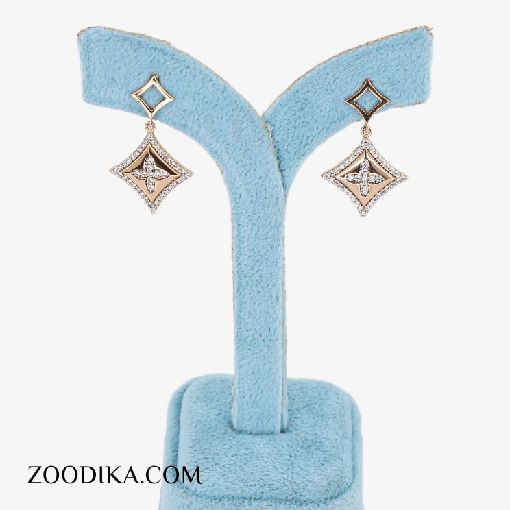 گوشواره حلقه ای ژوپینگ مدل قلب مینیمال