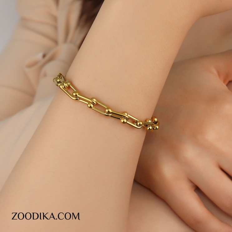 دستبند زنانه استیل طرح تیفانی کد AAD-180