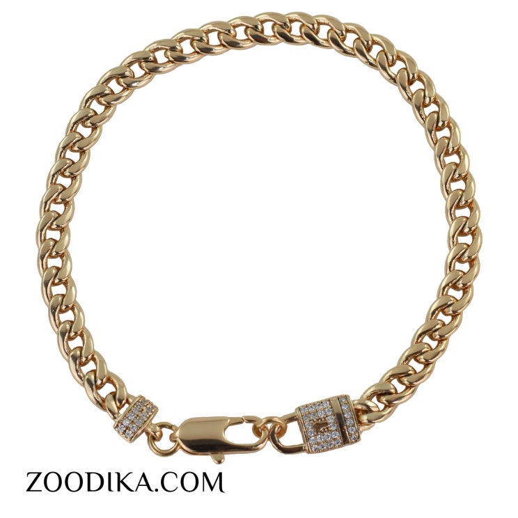 دستبند زنانه ژوپینگ مدل قفل کد AAD-271