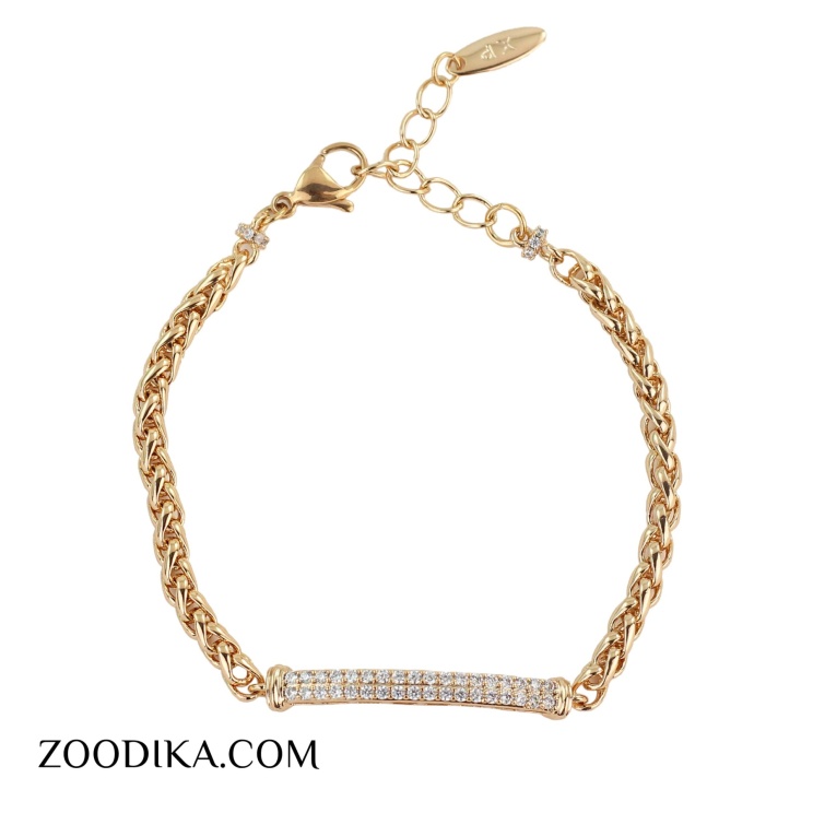 دستبند زنانه زنجیری ژوپینگ کد AAD-281