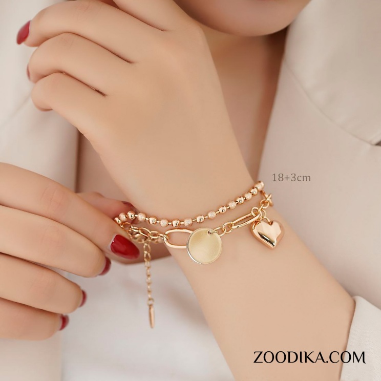 دستبند زنانه ژوپینگ مدل قلب کد AAD-315