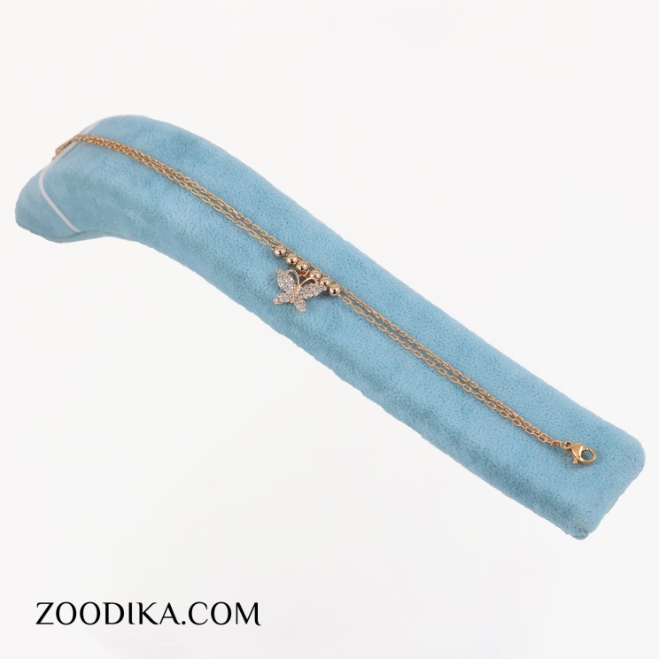 دستبند زنانه ژوپینگ مدل پروانه کد AAD-408